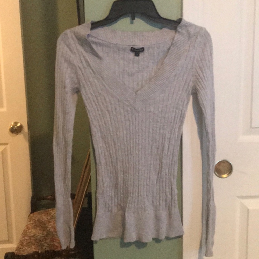 Grey sweater
